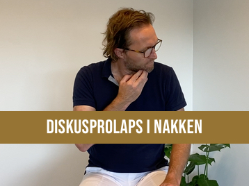 Diskusprolaps i nakken